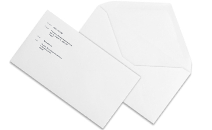 1C-КПД: Печать конвертов