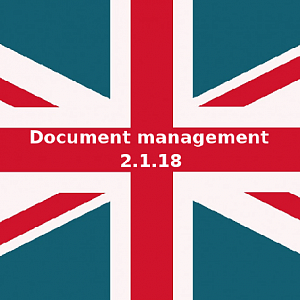 Новая версия 1С:Документооборот и 1С:Document Management 2.1.18. Что нового?